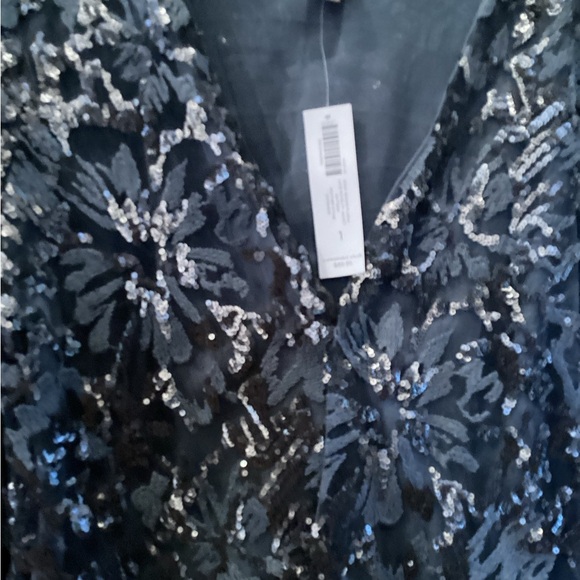 Chico’s Soho Sequin Floral Lace Novelty Jacket - Picture 3 of 3